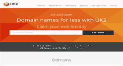 Desktop Screenshot of air.asir.com
